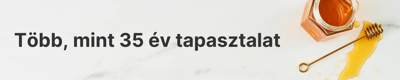 35 év tapasztalat