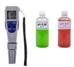 Minőségi AD-12 pH mérő / pH elemző + puffer készlet