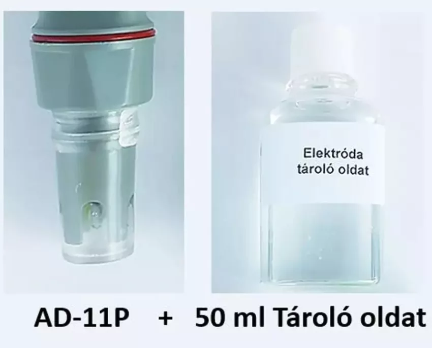 AD11P cserélhető elektróda AD11/12 pH mérőhöz tároló oldattal (20 ml) – Bodó Méhészet