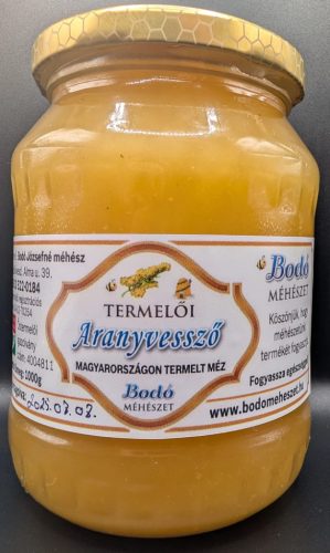 Aranyvesszőméz - Bodó Méhészet - 1 Kg