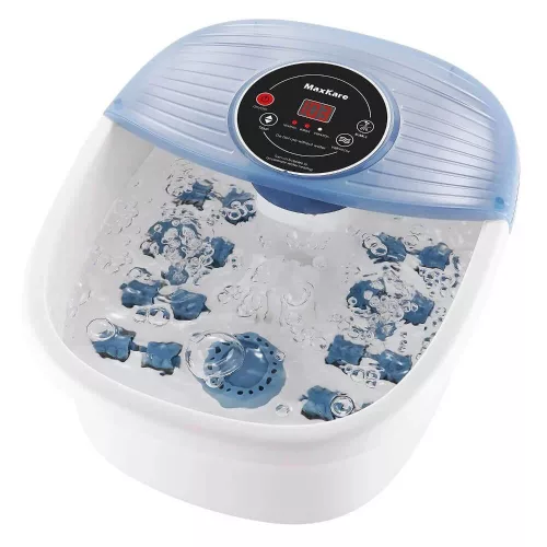 Naipo MaxKare SPA18 – Lábfürdő masszírozó melegítő funkcióval –otthoni pedikűrrel (kék)