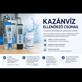 Kazánvíz ellenőrző csomag használati utasítás